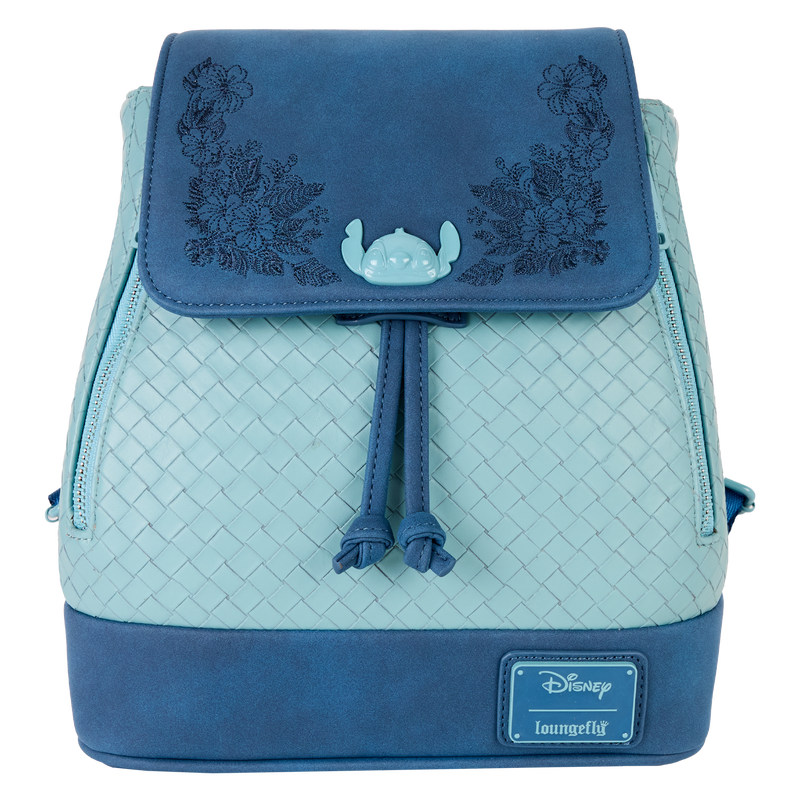 DISNEY - Stitch "Embroidered" - Mini Backpack LoungeFly