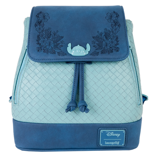 DISNEY - Stitch "Embroidered" - Mini Backpack LoungeFly