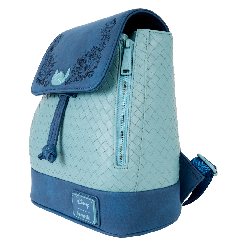 DISNEY - Stitch "Embroidered" - Mini Backpack LoungeFly