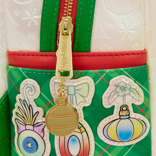 DISNEY - Lilo & Stitch "Holiday" - Mini Backpack LoungeFly