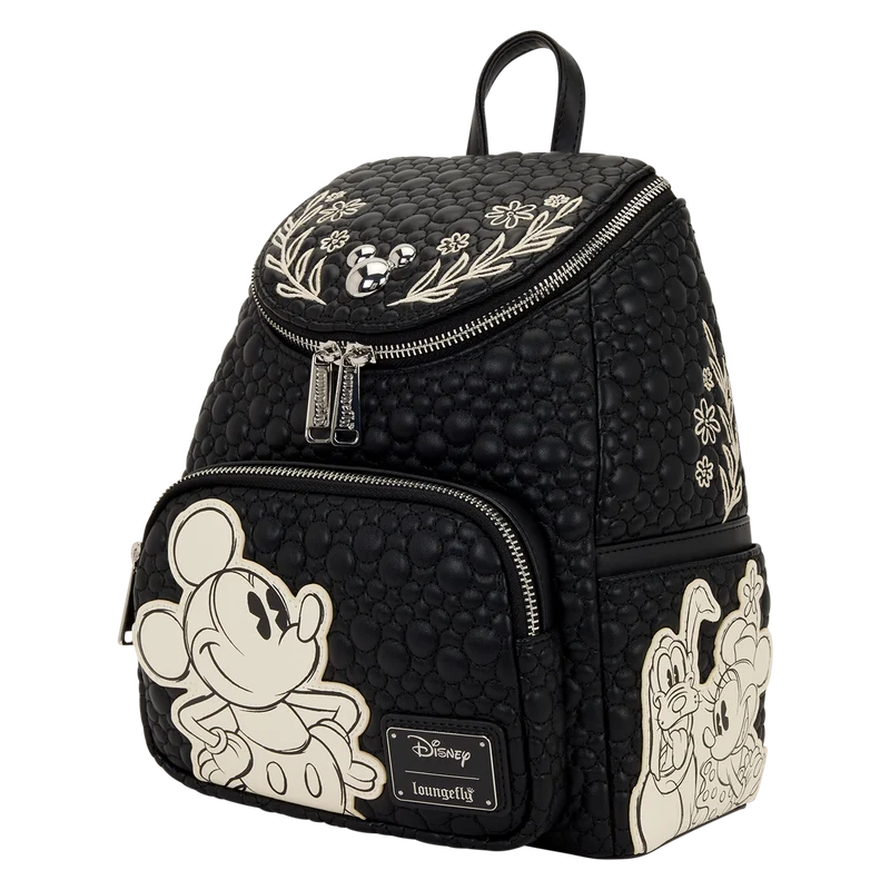 DISNEY - Mickey & Friends "Sketched" - Mini Backpack LoungeFly