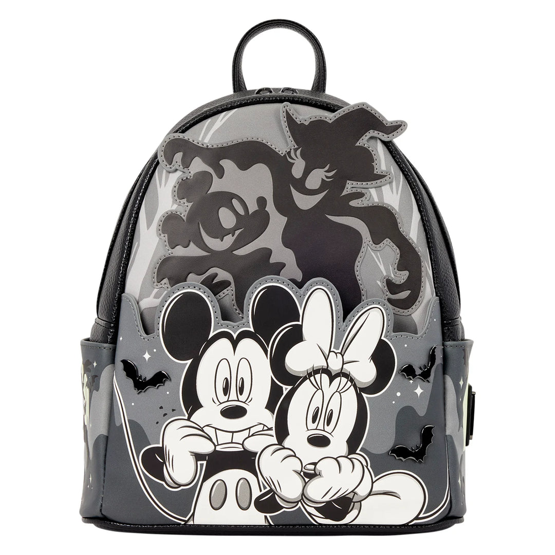 DISNEY - Mickey & Minnie Light Up Glow - Mini Backpack Loungefly