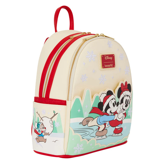 MICKEY & FRIENDS - Ice Skating - Mini Backpack Loungefly