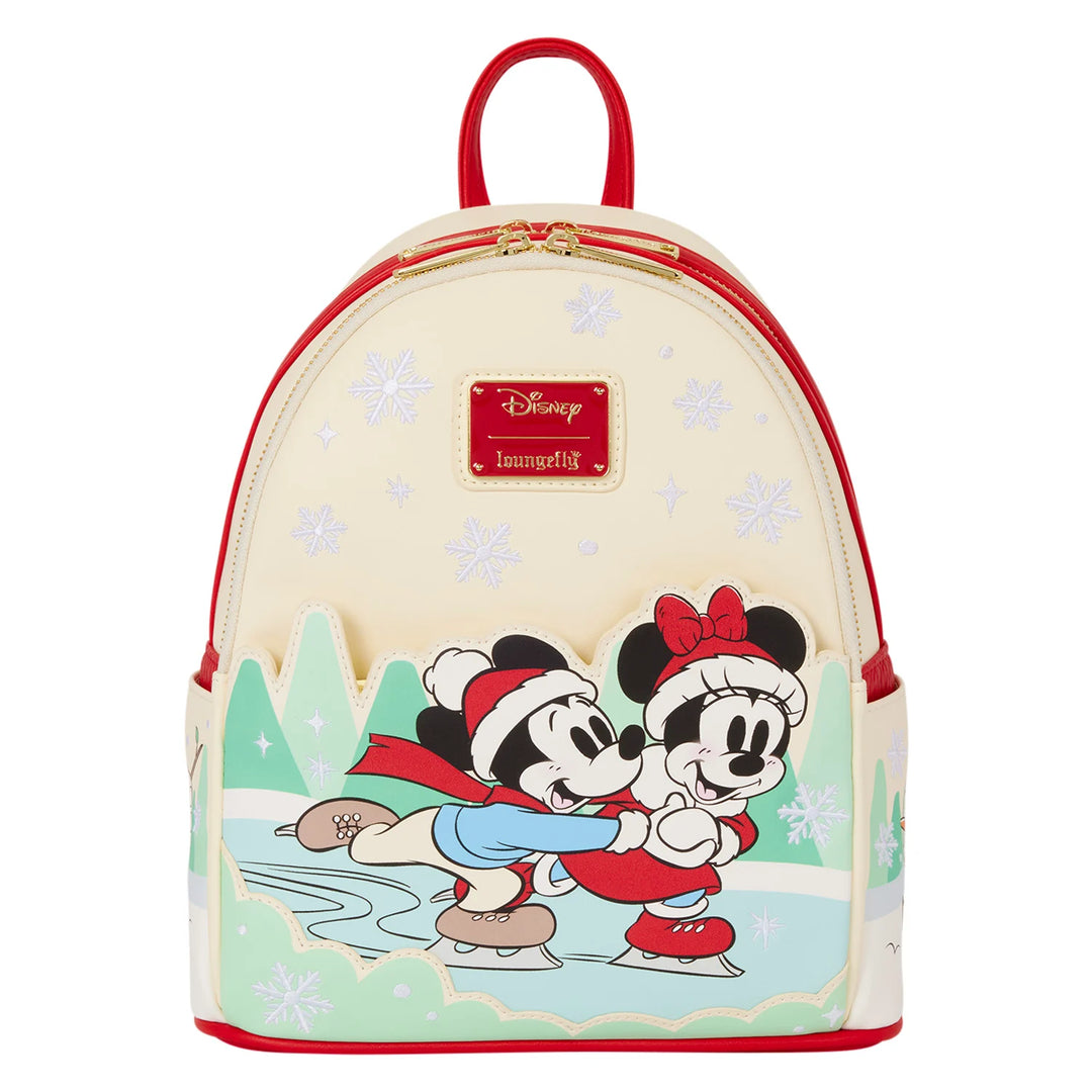 MICKEY & FRIENDS - Ice Skating - Mini Backpack Loungefly