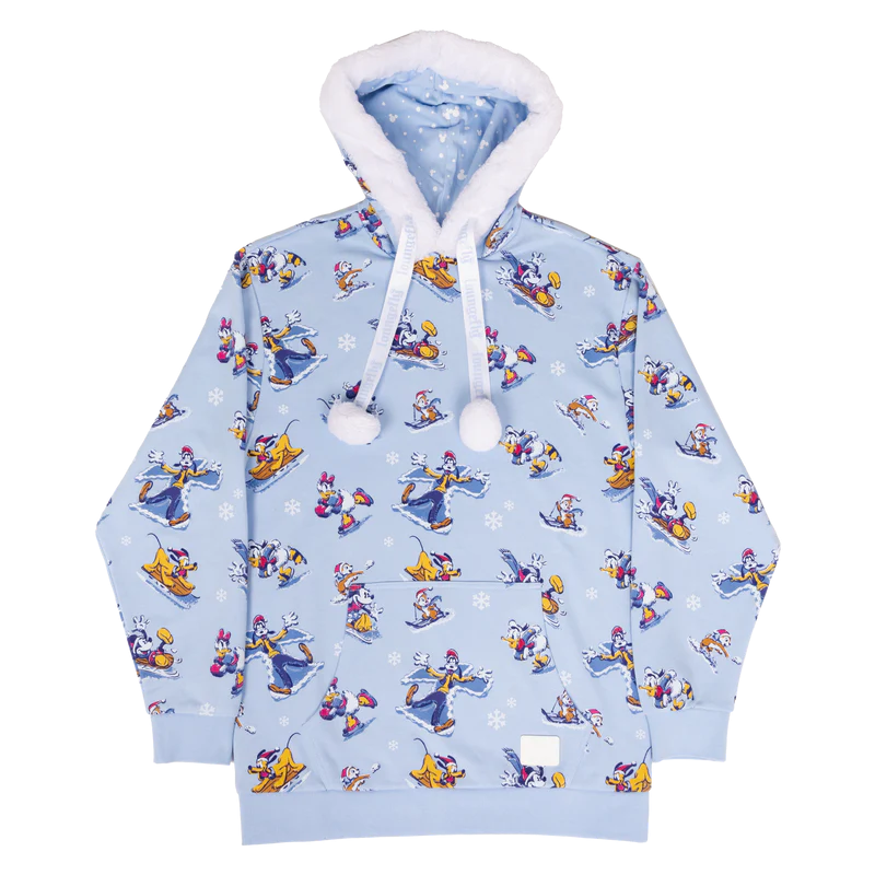 MICKEY & FRIENDS - Winter Wonderland - Hoodie Unisex Loungefly (M)
