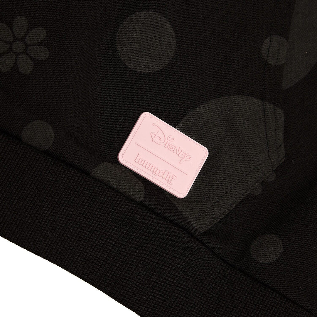 DISNEY - Minnie "Floral Rock the Dots" - Hoodie Unisex Loungefly (L)