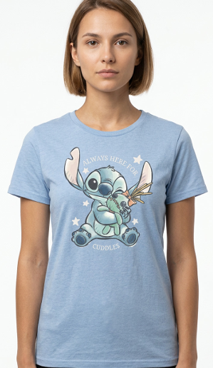 LILO & STITCH - Always here for cuddles - T-Shirt Women (S)
