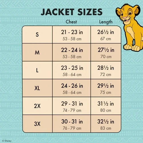 DISNEY - Lion King - Jacket LoungeFly (XL)