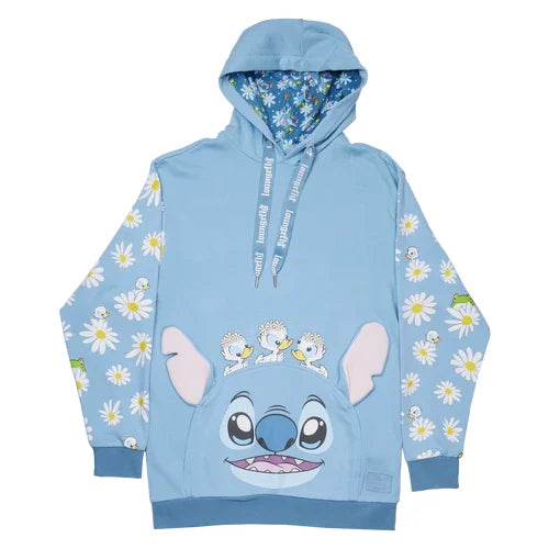 LILO AND STITCH - Springtime Stitch - Hoodie Unisex Loungefly (L)
