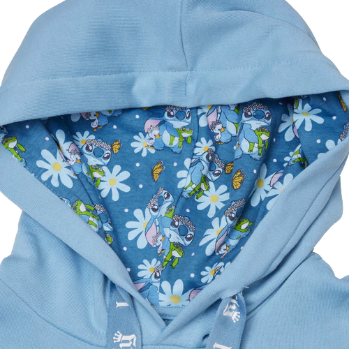 LILO AND STITCH - Springtime Stitch - Hoodie Unisex Loungefly (M)