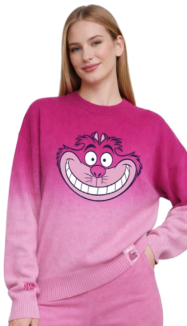 DISNEY - Cheshire Cat - Women Christmas Sweaters (XL)