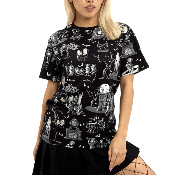 DISNEY - Haunted Mansion - T-Shirt Unisex Loungefly (XL)
