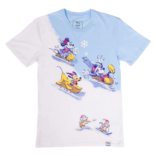MICKEY & FRIENDS - Winter Wonderland - T-Shirt Unisex Loungefly (S)