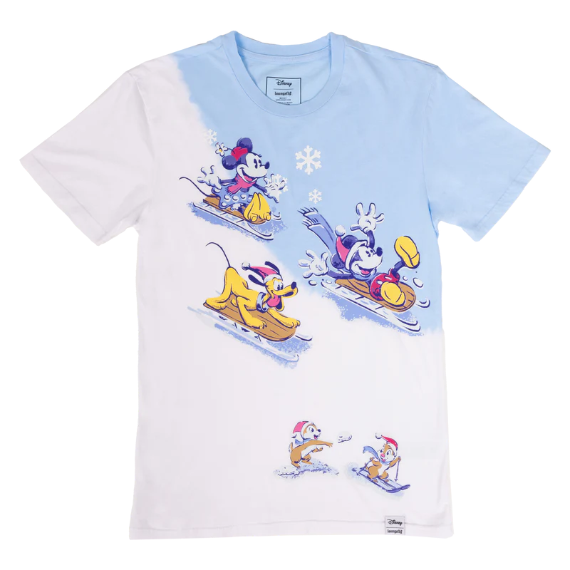 MICKEY & FRIENDS - Winter Wonderland - T-Shirt Unisex Loungefly (XL)