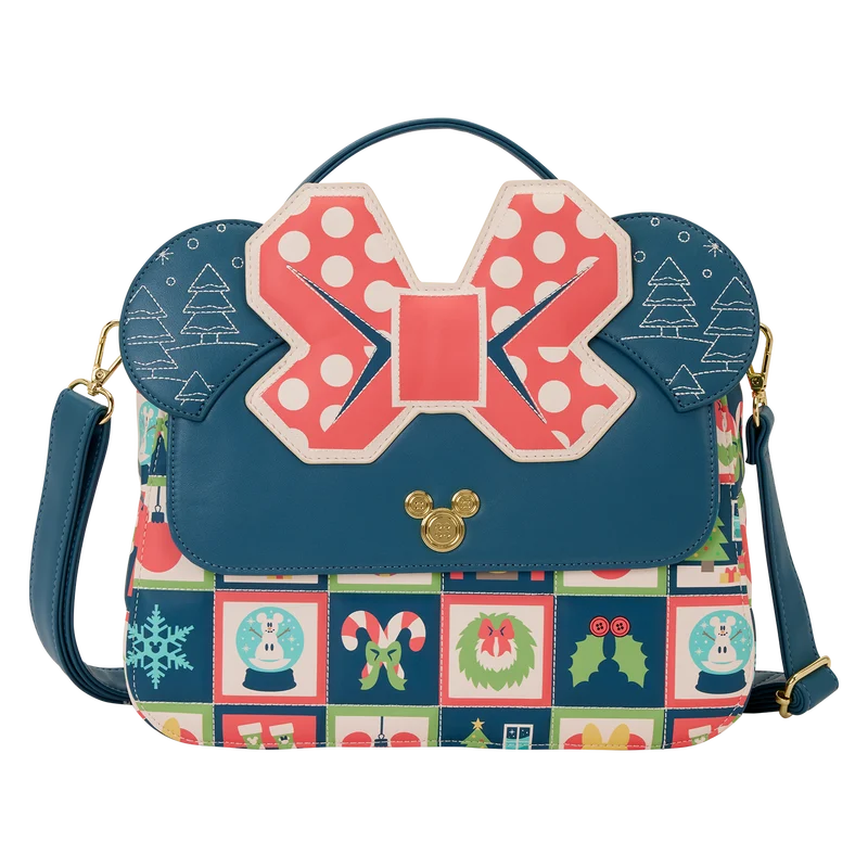 DISNEY - Mickey & Minnie "Holiday" - Crossbody bag Loungefly