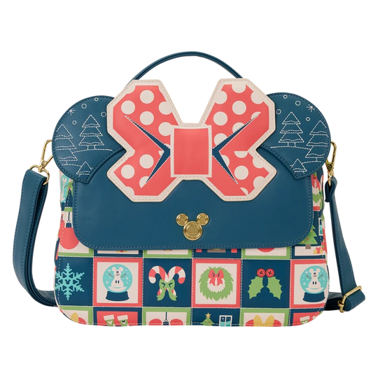DISNEY - Mickey & Minnie "Holiday" - Crossbody bag Loungefly