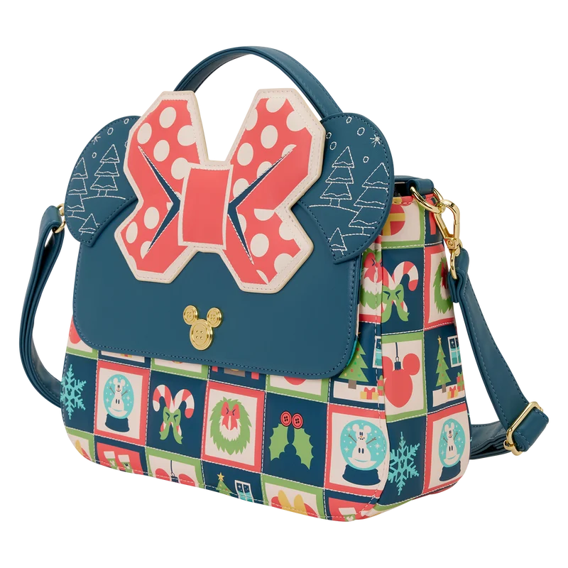 DISNEY - Mickey & Minnie "Holiday" - Crossbody bag Loungefly