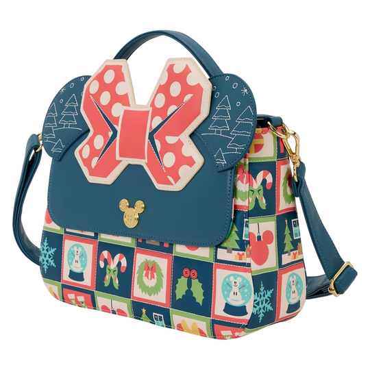 DISNEY - Mickey & Minnie "Holiday" - Crossbody bag Loungefly