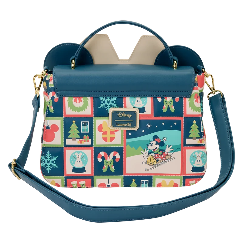 DISNEY - Mickey & Minnie "Holiday" - Crossbody bag Loungefly