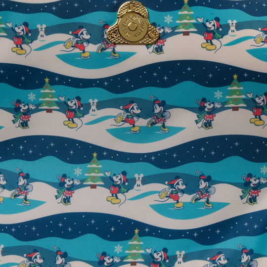 DISNEY - Mickey & Minnie "Holiday" - Crossbody bag Loungefly