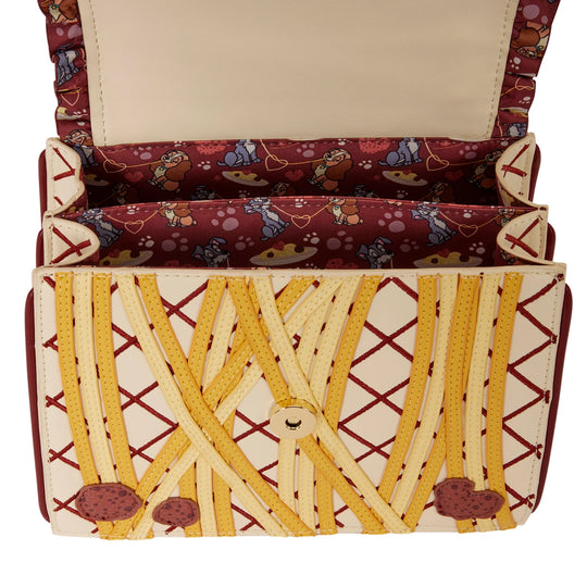 LADY AND THE TRAMP - Spaghetti Dinner - Crossbody bag Loungefly