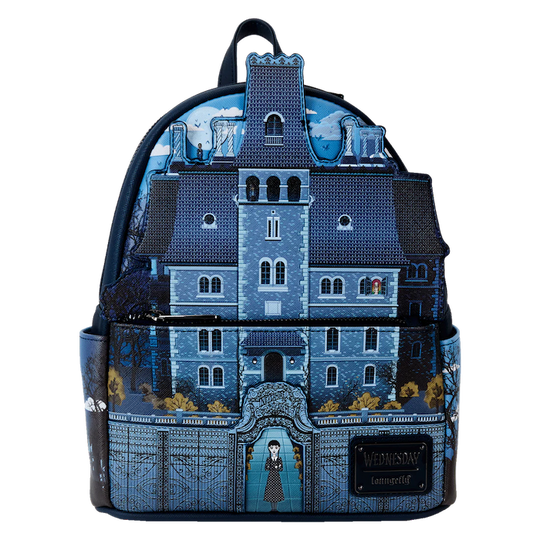 WEDNESDAY - Nevermore Academy - Mini Backpack LoungeFly