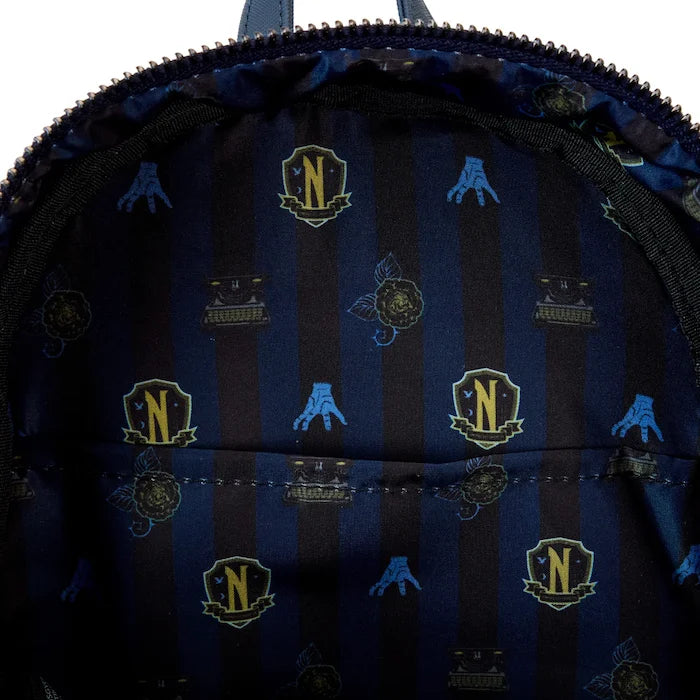 WEDNESDAY - Nevermore Academy - Mini Backpack LoungeFly
