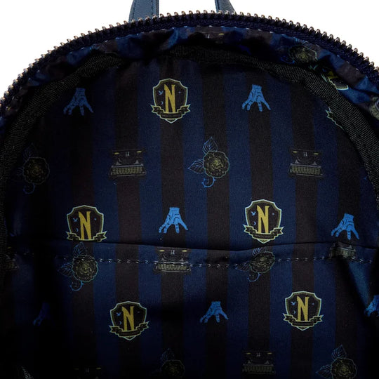 WEDNESDAY - Nevermore Academy - Mini Backpack LoungeFly