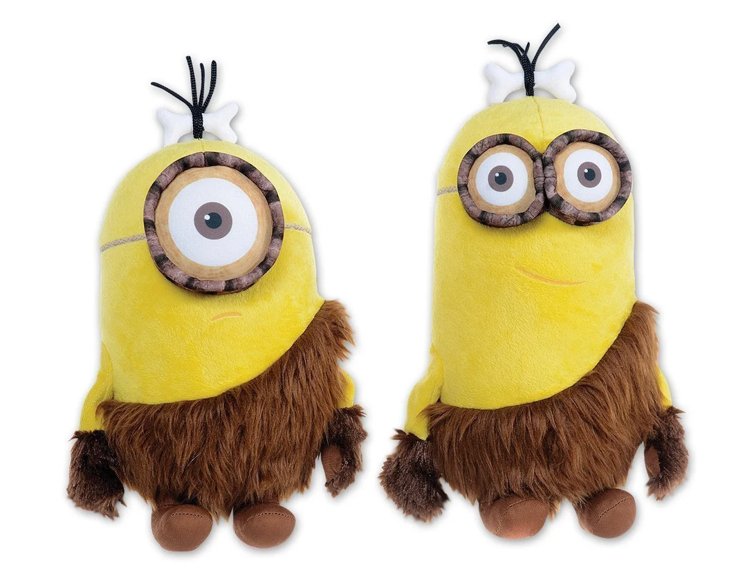 MINIONS - Plush 22 cm - CAVERMAN - Pack of 2