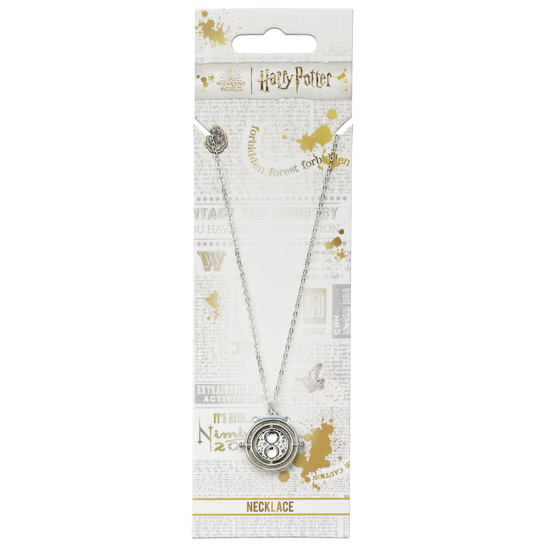 HARRY POTTER - Time Turner - Silver Necklace