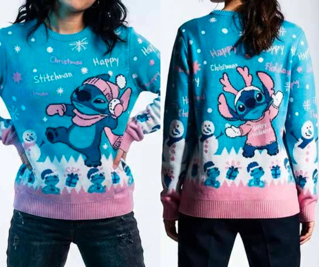 LILO & STITCH - Stitch - Women Christmas Sweaters (M)