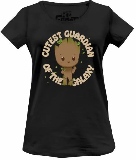 MARVEL - Groot Cutest Guardians Of The Galaxy - T-Shirt Women (L)