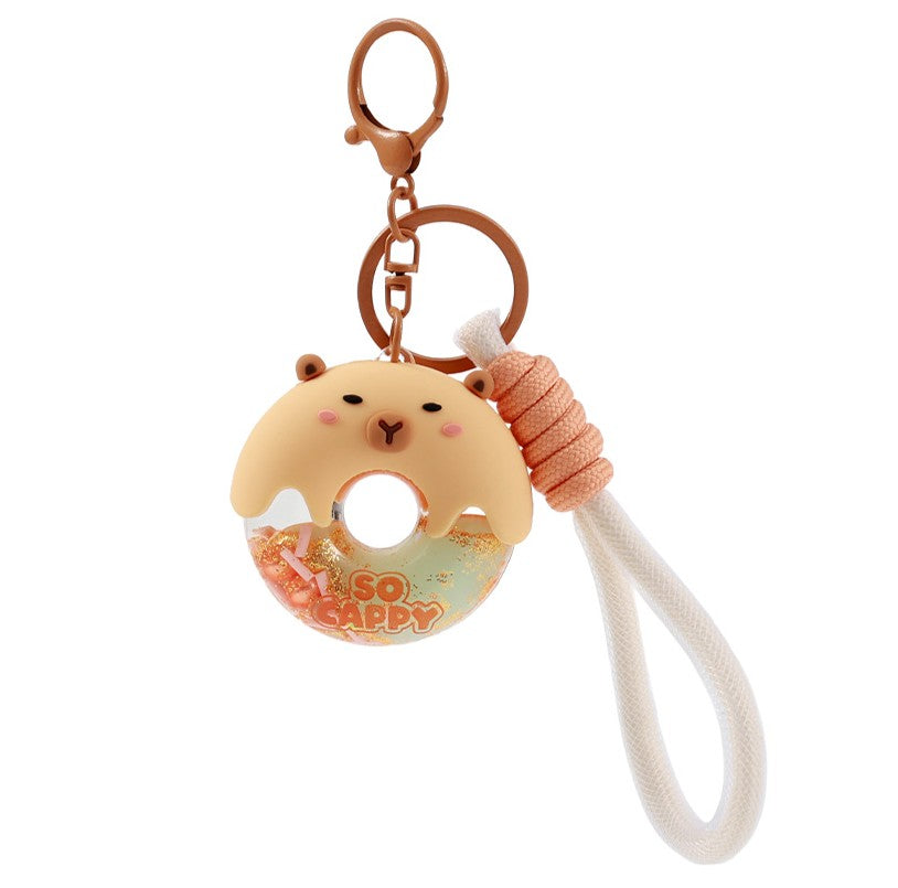 KAWAII - Donut Capybara - Keychain