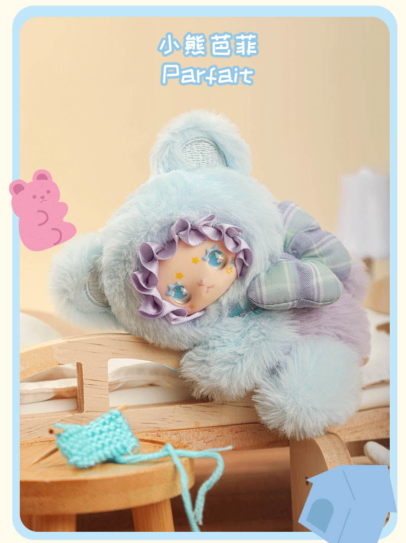 YANCHUANG - Little Bear Adoption  Mini Plush BLIND BOX (6pcs) - 13cm