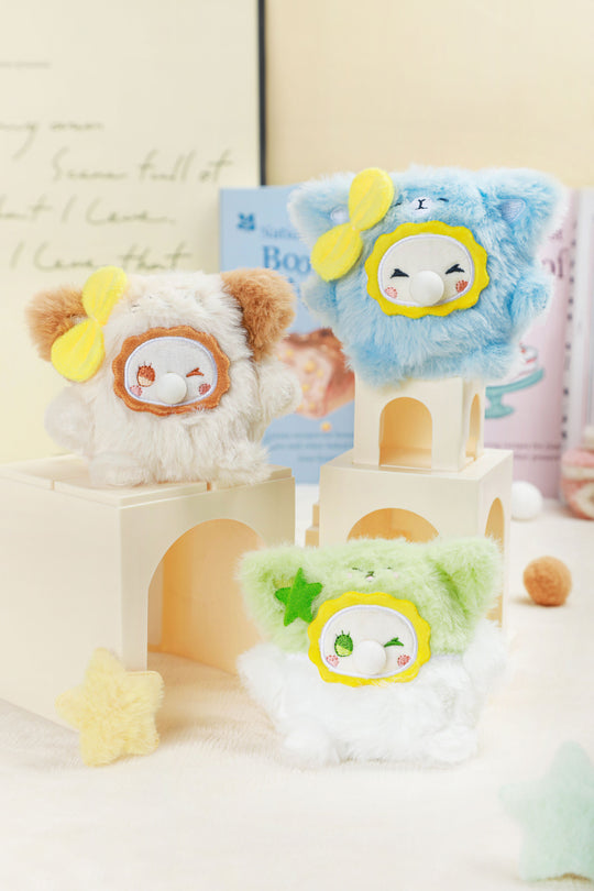 YANCHUANG - Zoo Bubble Puff Stress Relief Plush BLIND BOX (6pcs) - 9cm