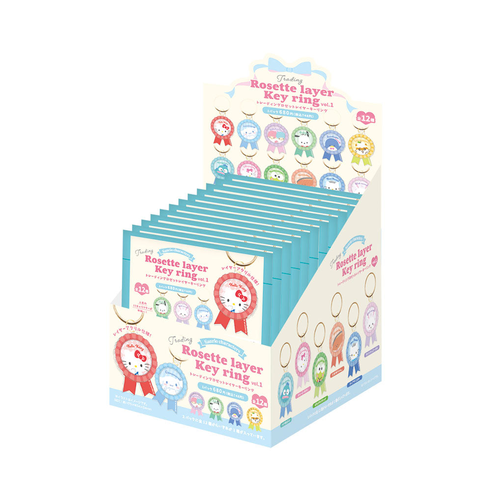 SANRIO - Characters "Vol. 1" - Keychain BLIND BOX (12pcs)