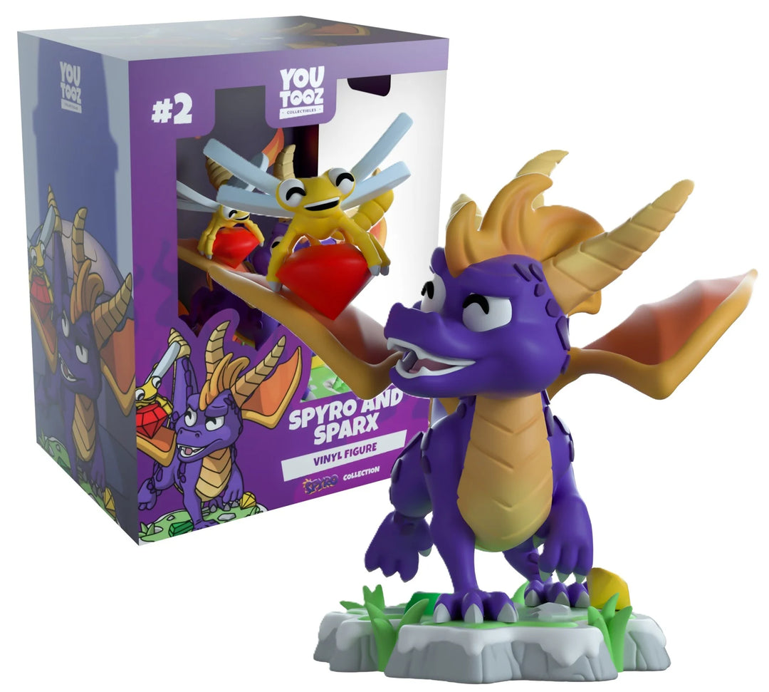 SPYRO - Spyro and Sparx - Figure Youtooz 9cm
