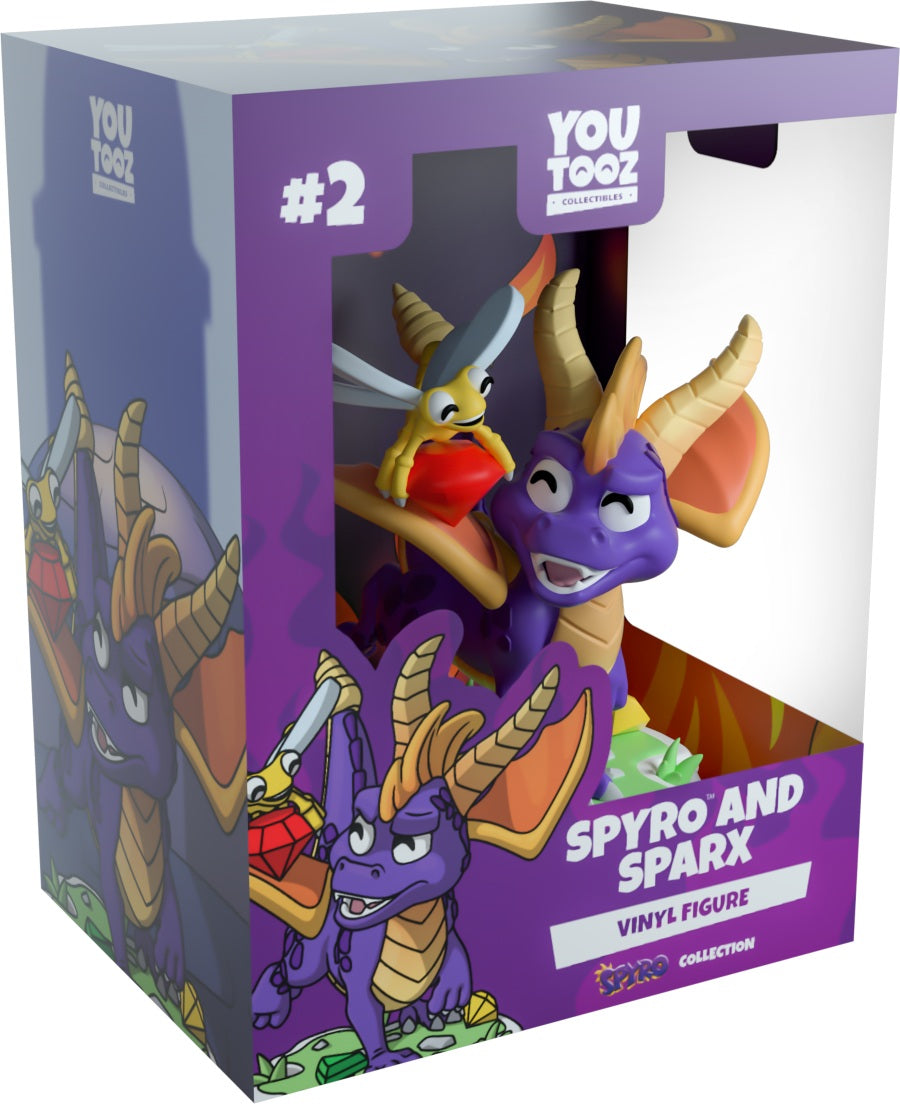 SPYRO - Spyro and Sparx - Figure Youtooz 9cm