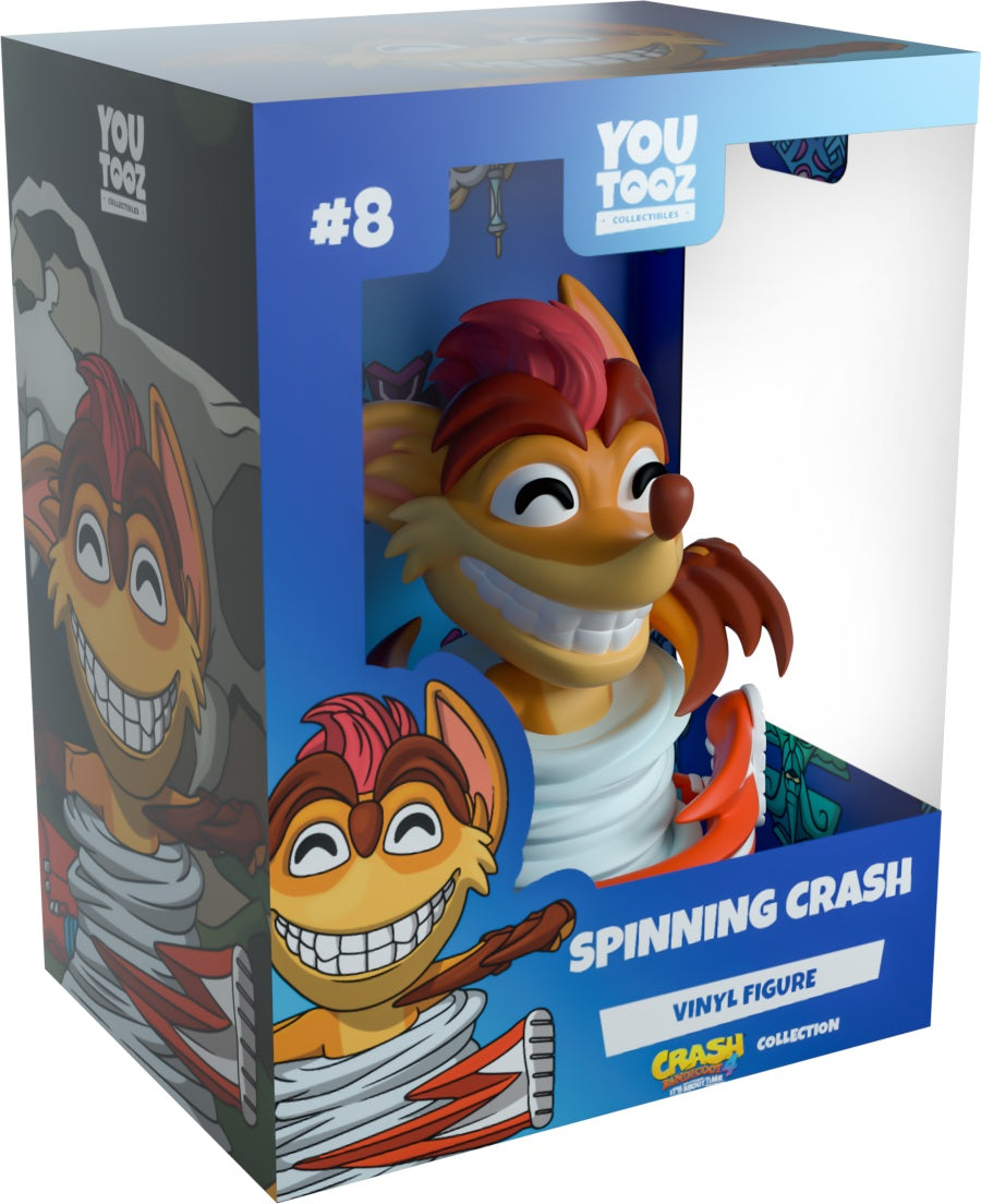 CRASH BANDICOOT - Spinning Crash - Figure Youtooz 11cm
