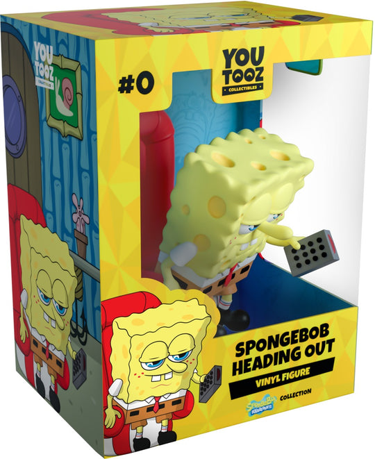 BOB L'EPONGE - SpongeBob Heading Out - Figure Youtooz 8cm