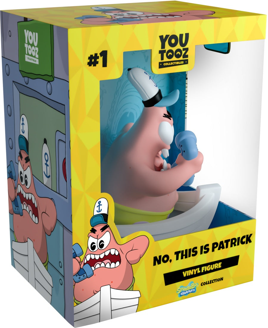 BOB L'EPONGE - No This Is Patrick - Figure Youtooz 11cm