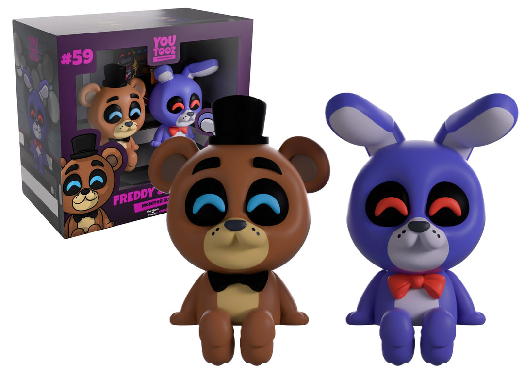FIVE NIGHTS AT FREDDY'S - Freddy & Bonnie - Monitor Buddiez 6cm