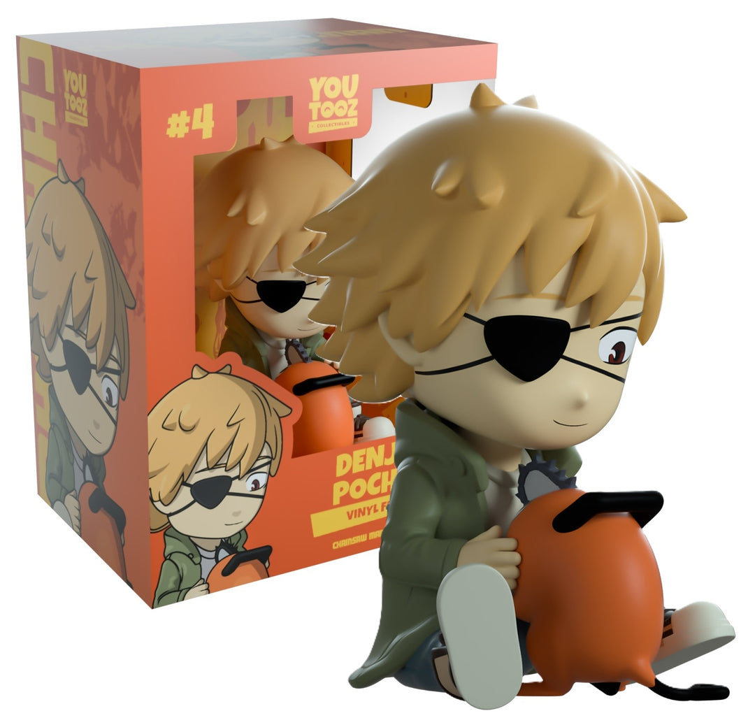 CHAINSAW MAN - Denji & Pochita - Figure Youtooz 10cm