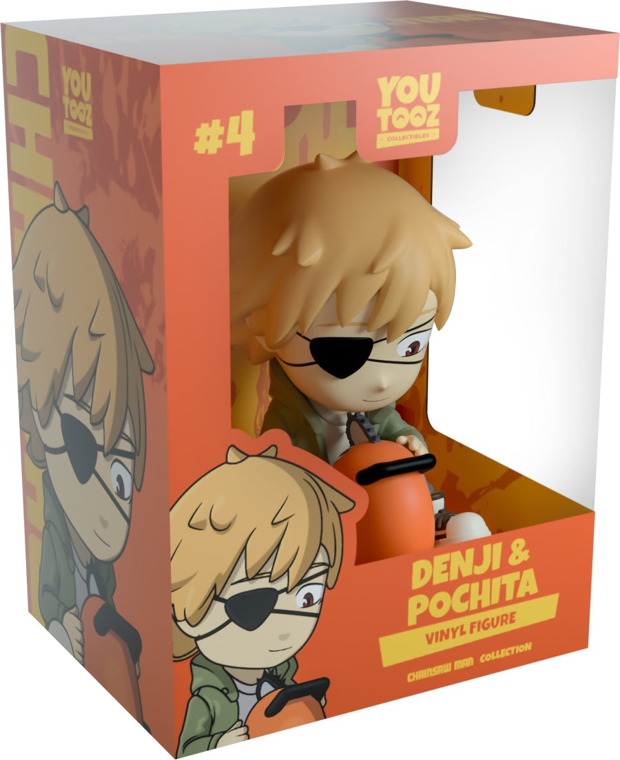 CHAINSAW MAN - Denji & Pochita - Figure Youtooz 10cm