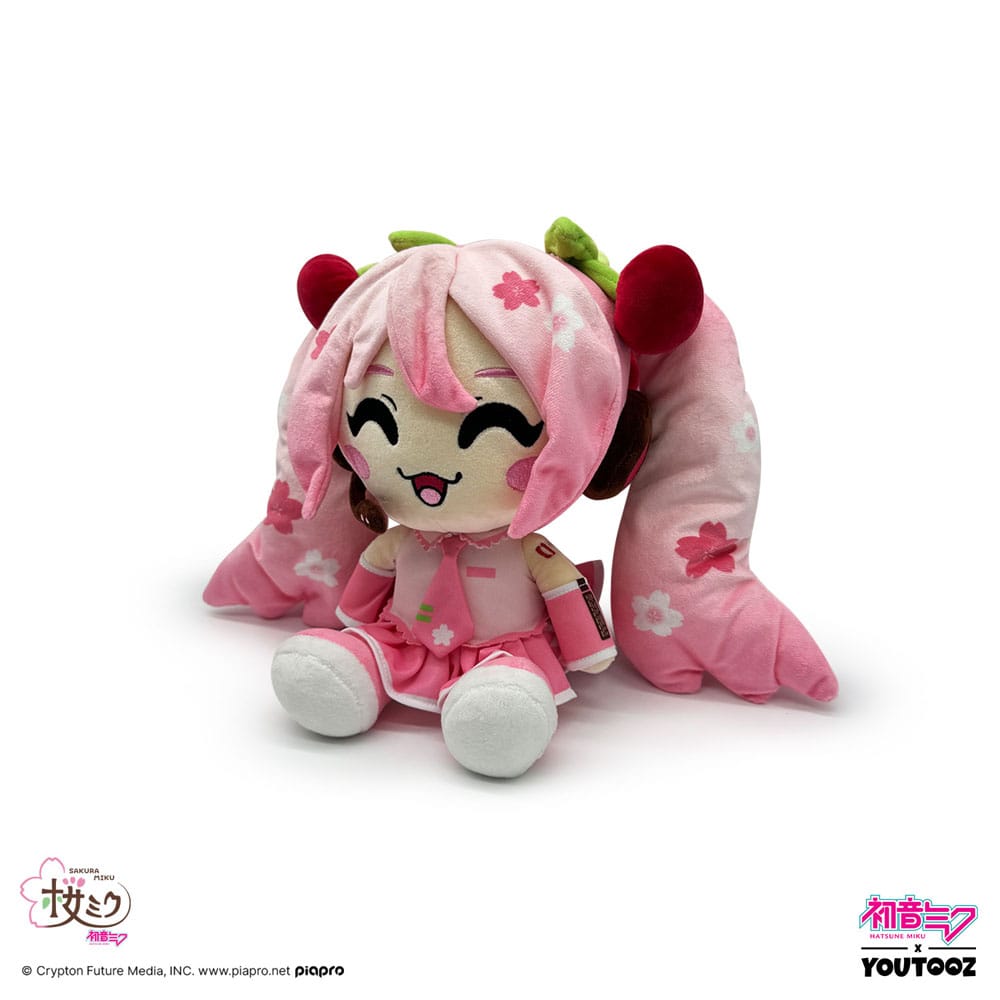 HATSUNE MIKU - Sakura Miku - Plush Youtooz 23cm