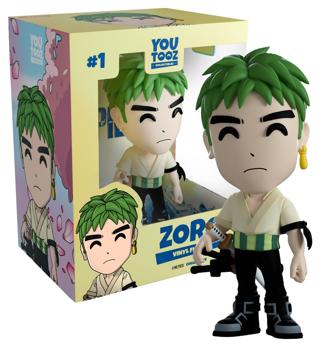 ONE PIECE - Zoro - Figure Youtooz 12cm