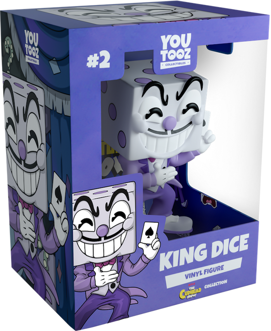 CUPHEAD - King Dice - Figure Youtooz 11cm
