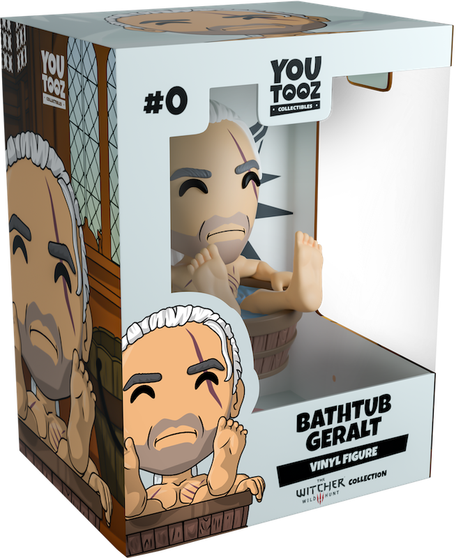 THE WITCHER - Bathtub Geralt - Figure Youtooz 8cm