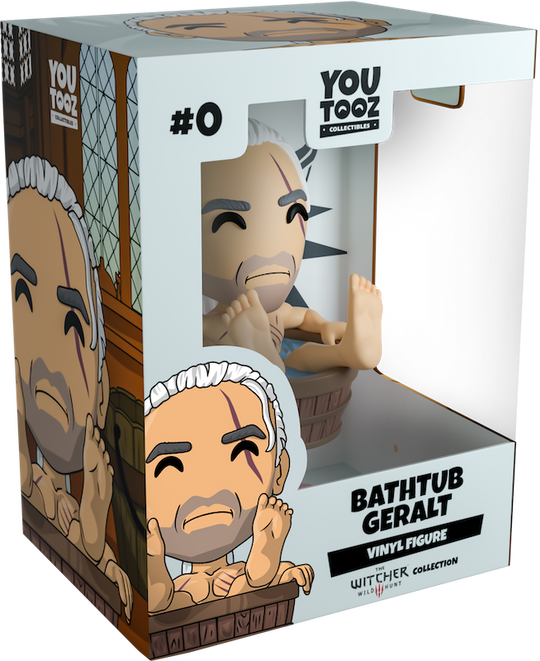 THE WITCHER - Bathtub Geralt - Figure Youtooz 8cm