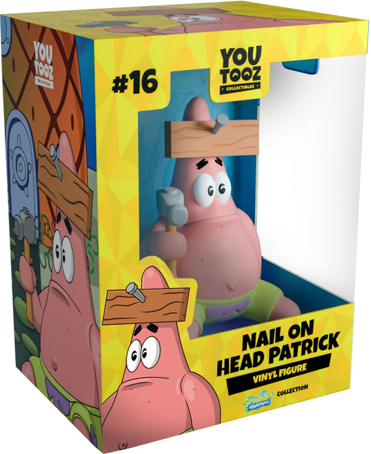 SPONGEBOB - Nail on Head Patrick - Figure Youtooz 10cm